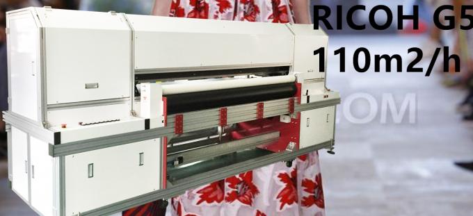 máquina de impressão reativa de matéria têxtil de 7 Digitas da tinta do pl no CE de seda dos Scarves 1800mm certificado
