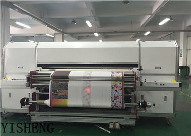 China Aprovação do ISO da alta resolução 100 m da máquina de impressão do algodão do Inkjet do DTP/h distribuidor