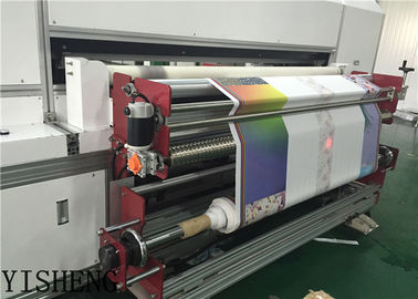 China Impressão da impressora da tela de Kyocera Digital do local/Inkjet de Digitas para a matéria têxtil 10 quilowatts fábrica